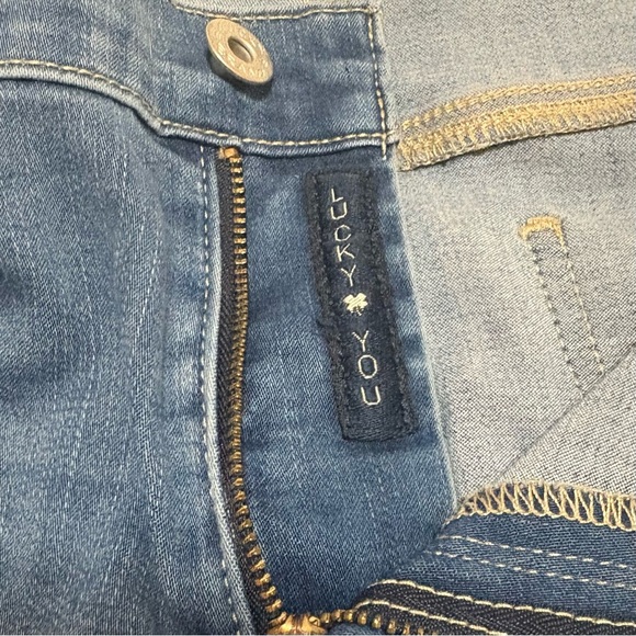 Lucky Brand Blue Skinny Jeans with Stretch - Picture 5 of 6